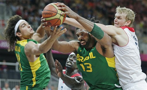 Nene Hilario, Anderson Varejao, Dan Clark, Pops Mensah-Bonsu